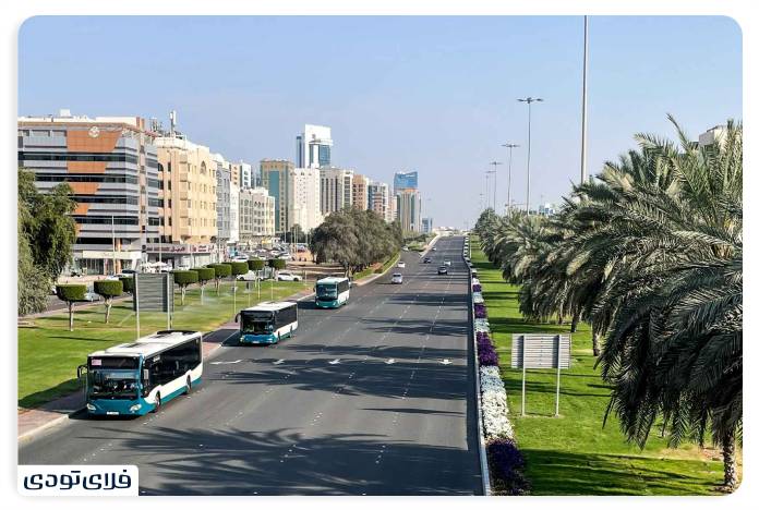 Travel from Dubai to Abu Dhabi by bus
