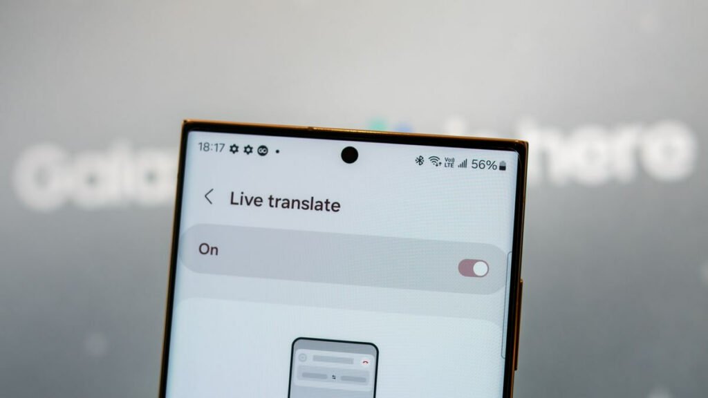 Samsung simultaneous translation artificial ielligence