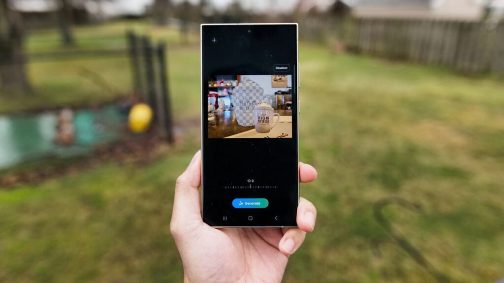 Photo editing with Galaxy AI