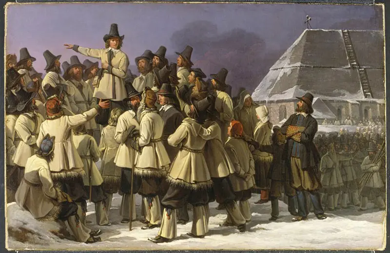 A paiing of a medieval Swedish community; Photo source: sweden.se, photographer: Anna Danielsson 