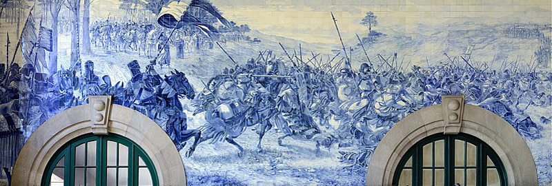 Valduz war paiing on the wall; Photo source: Wikimedia, photographer: Alves Gaspar