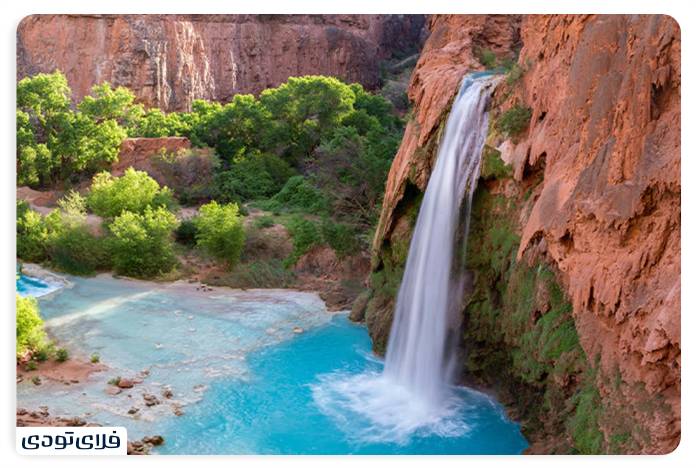 Ganj Benar waterfall is one of the places to see in Gachsaran