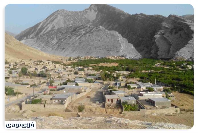 Dale village in Gachsaran