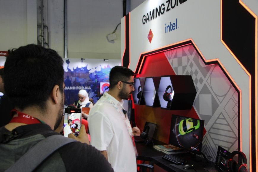 Gitex 2024 gaming booth