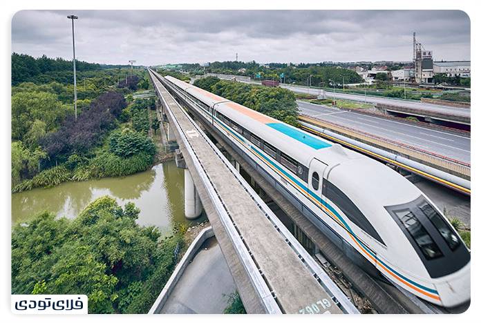 The MagluT train is the fastest public transport in Shanghai