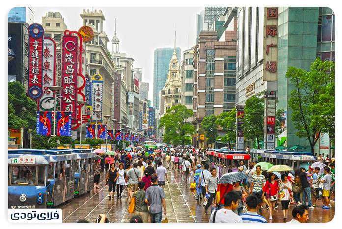 Arcades and shopping ceers of Shanghai