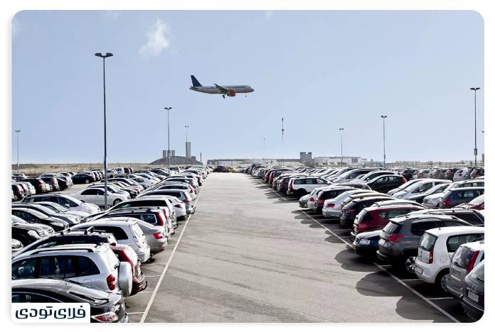 Imam Khomeini Airport parking lot