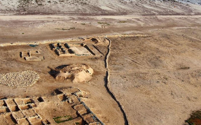 Remains of the city of al-Waida, Qatar; Photo source: I Love Qatar, photographer: pswda