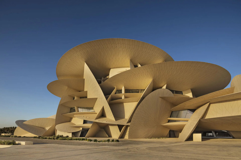 Qatar National Museum building; Photo Source: Werner Sobek, Photographer: Unknown