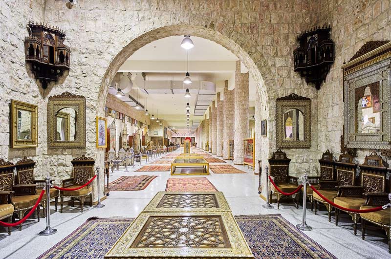 The ierior of Sheikh Faisal Qatar Museum; Photo Source: Expedia, Photographer: Unknown