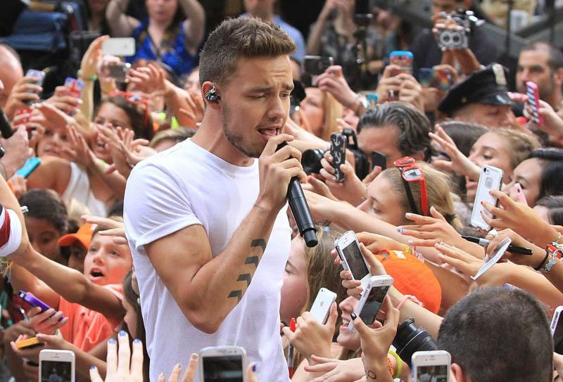 Liam Payne (Liam Payne), the late British singer, in the 2013 concert series in New York; Photo source: the guardian; Name of the photographer: unknown