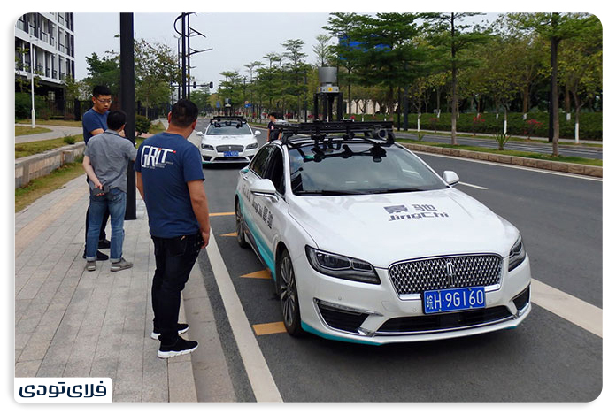Iercity transportation by car in Guangzhou