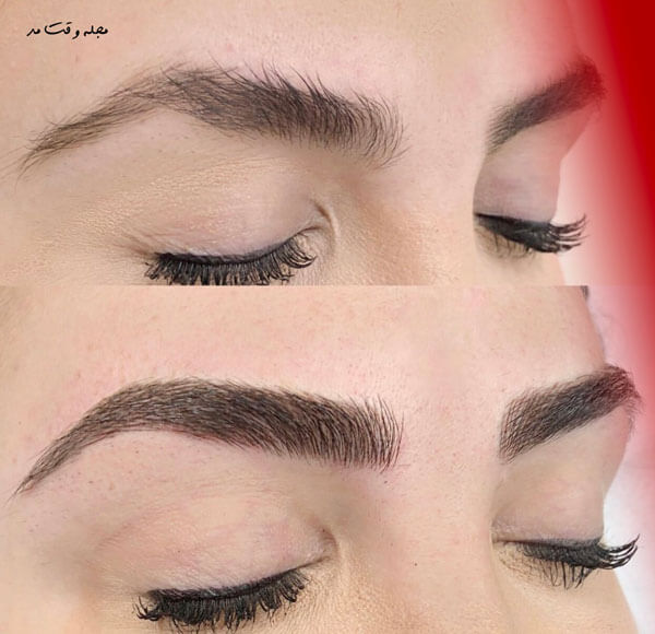 Fibrosis eyebrow model for girls