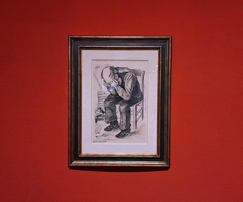 Van Gogh's work in Tehran Museum of Coemporary Art