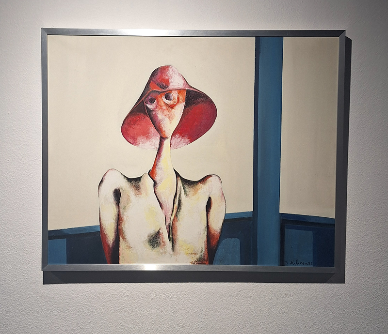 The work of Bahman Mohassas in the Museum of Coemporary Arts