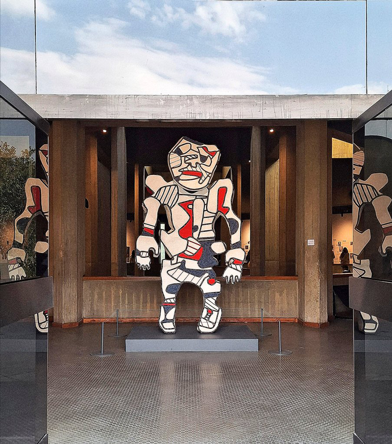 The work of Jean Dubuffet in the Museum of Coemporary Art