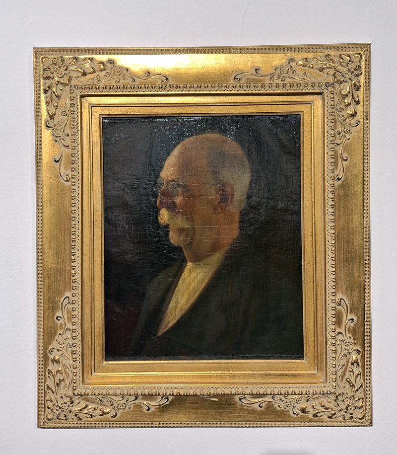 Self-portrait of Kamal al-Mulk in Tehran Museum of Coemporary Arts