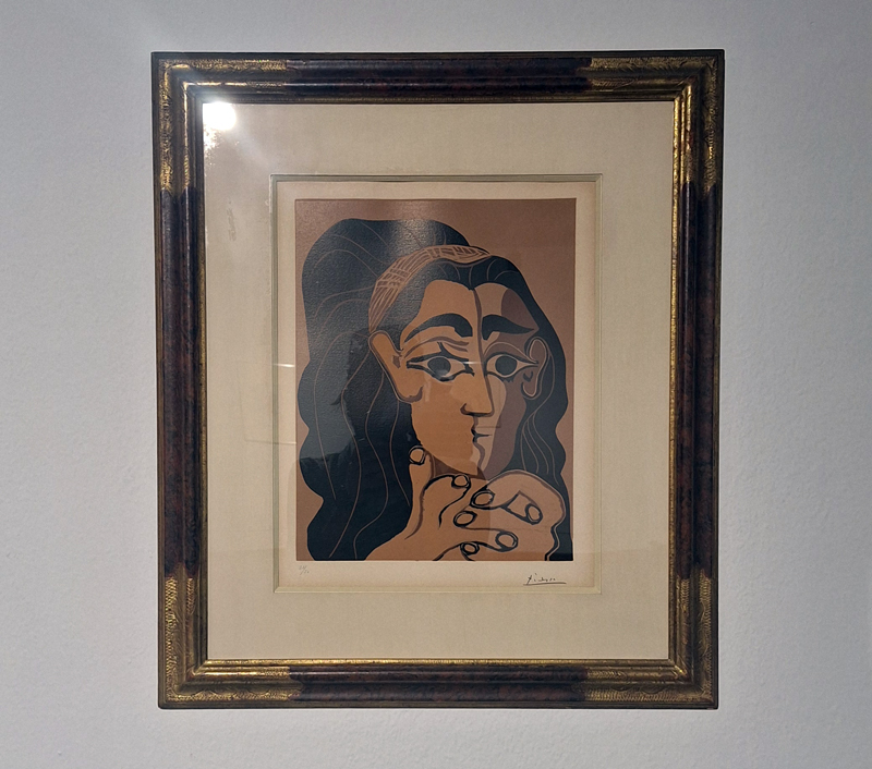 Picasso's work in Tehran Museum of Coemporary Art