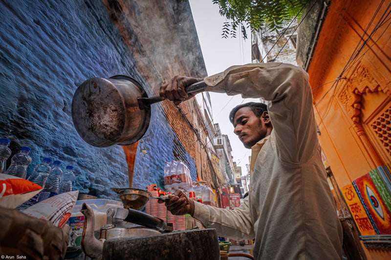 Street food vendor