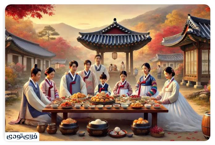 Chusuk, one of the most importa traditional Korean holidays