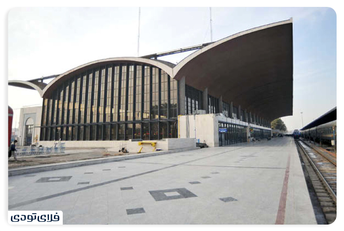 Where is the Mashhad railway station? Architecture of Mashhad railway station Inspired by Paul Worsk