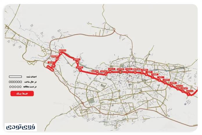 Shiraz Metro Sightseeing in every corner of the city Shiraz metro line 1