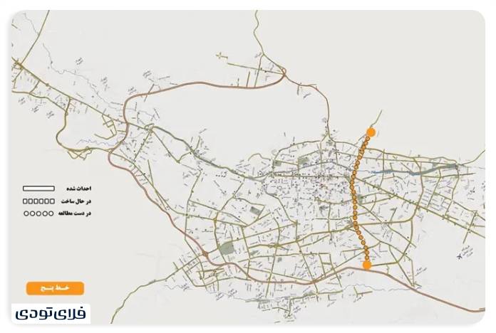 Shiraz Metro Sightseeing in every corner of the city Shiraz metro line 5