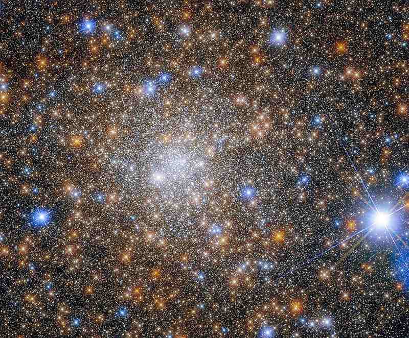 Real photo of the Milky Way and its stars, source: nasa, photographer: telescope
