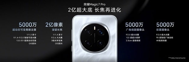 Honor Magic 7 Pro camera