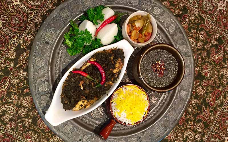 Fish roe and saffron rice, photo source: zanartefacts.com, photographer: unknown