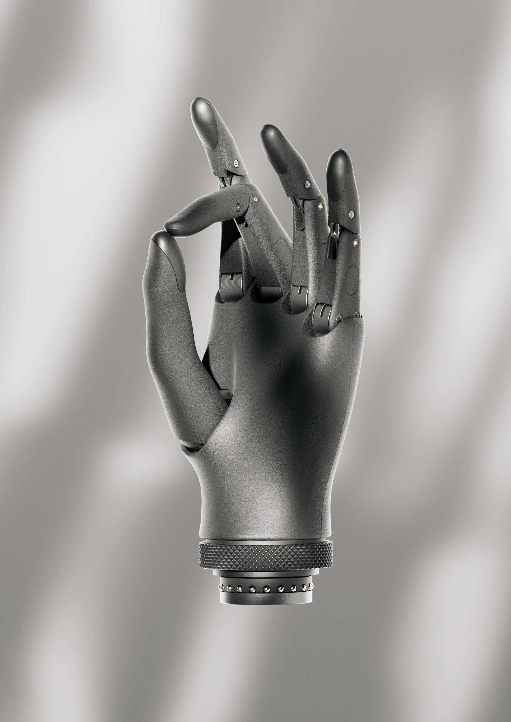 A view of the Esper Hand mechanical hand from the Ukrainian company Esper