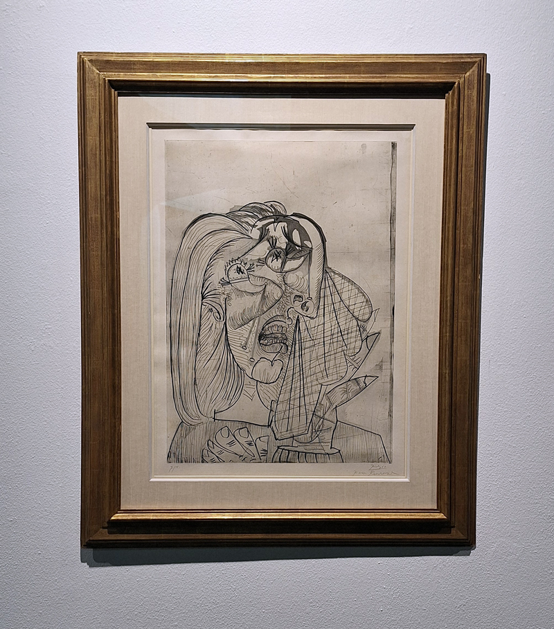Picasso's work in Tehran Museum of Contemporary Art