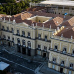 A picture of the National Museum of Brazil