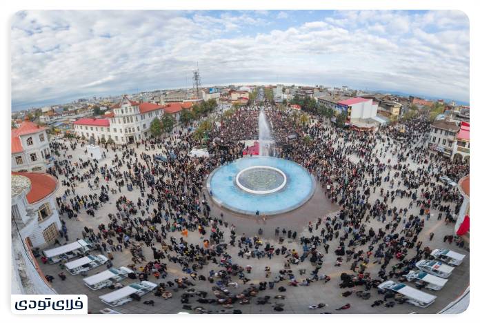 Rasht Municipality Square