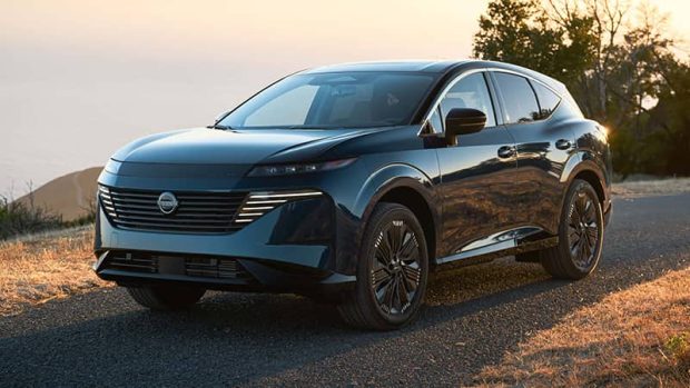 The front view of the new generation Nissan Murano