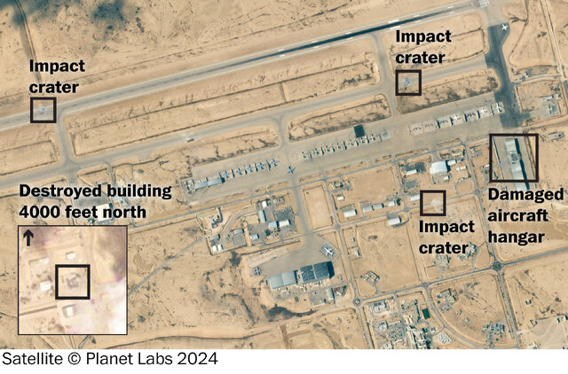 Washington Post: Dozens of Iranian missiles have damaged Israeli military facilities