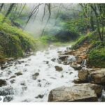 Where is Ab Pari waterfall?