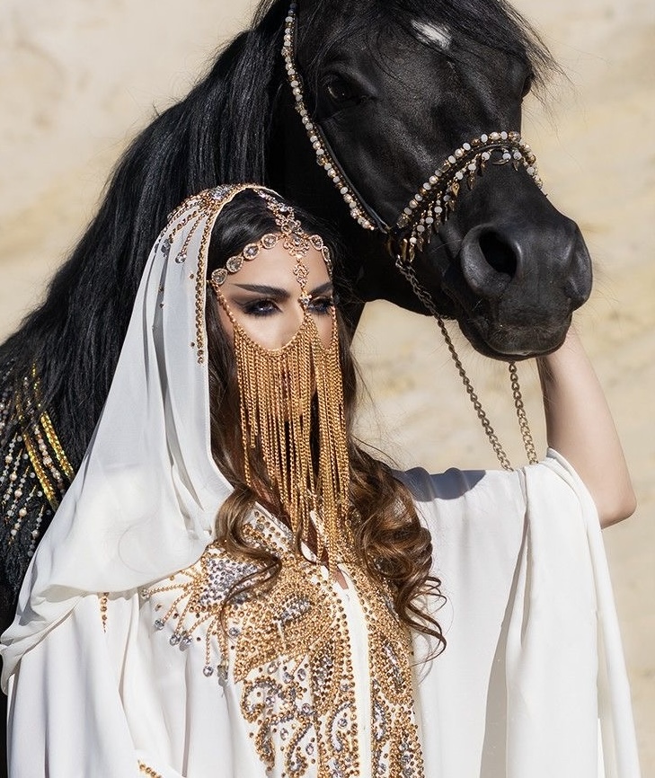 Local accessories can convey differe cultures to the viewer.