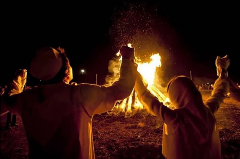 Joy and stomping in Azargan festival