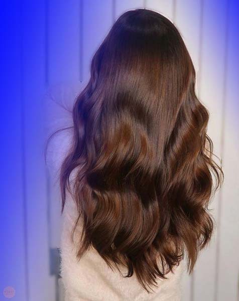 Nescafé hair color model without bleaching