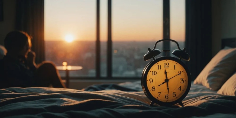 waking up with sunlight; Photo source: samy-wall-clock.com. Photographer: Unknown 