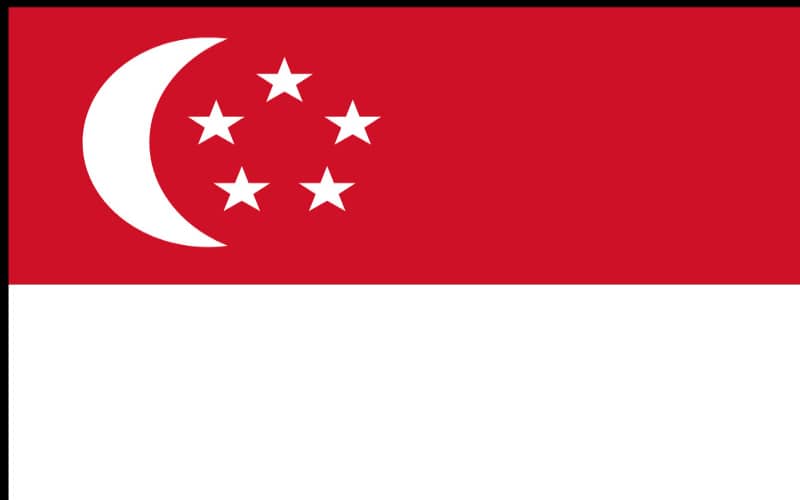 Image of Singapore flag-singapore flag