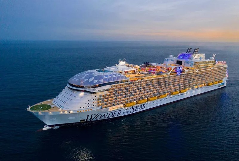 Wonder Cruise ship, photo source: travelandleisure, photographer: unknown