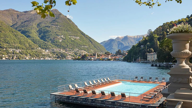 Mandarin Orieal spa and pool is one of the most beautiful pools in the world