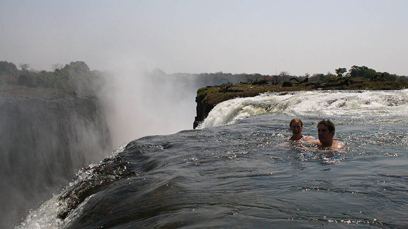 Devil's pool, Zambia