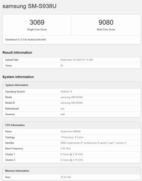 Galaxy S25 Plus Exynos