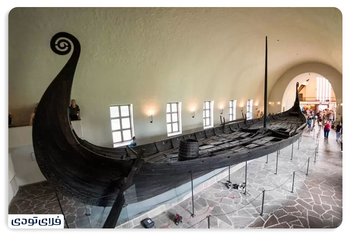 Viking ship museum in Norway