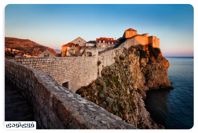 Walls of Dubrovnik in Croatia