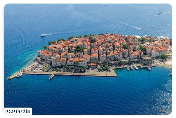 Korcula is one of the sights of Croatia