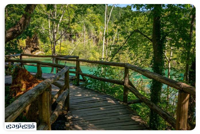Plitvice wooden bridges